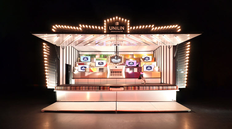 Retrouvez l’ensemble de la gamme décorative Unilin grâce au Trendshooter d’Unilin Panels